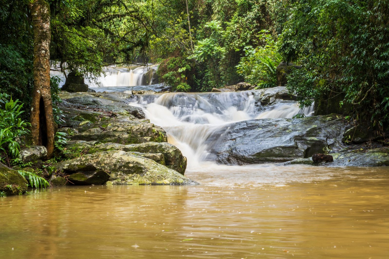 Três Cachoeiras em Penedo RJ banho fácil acesso