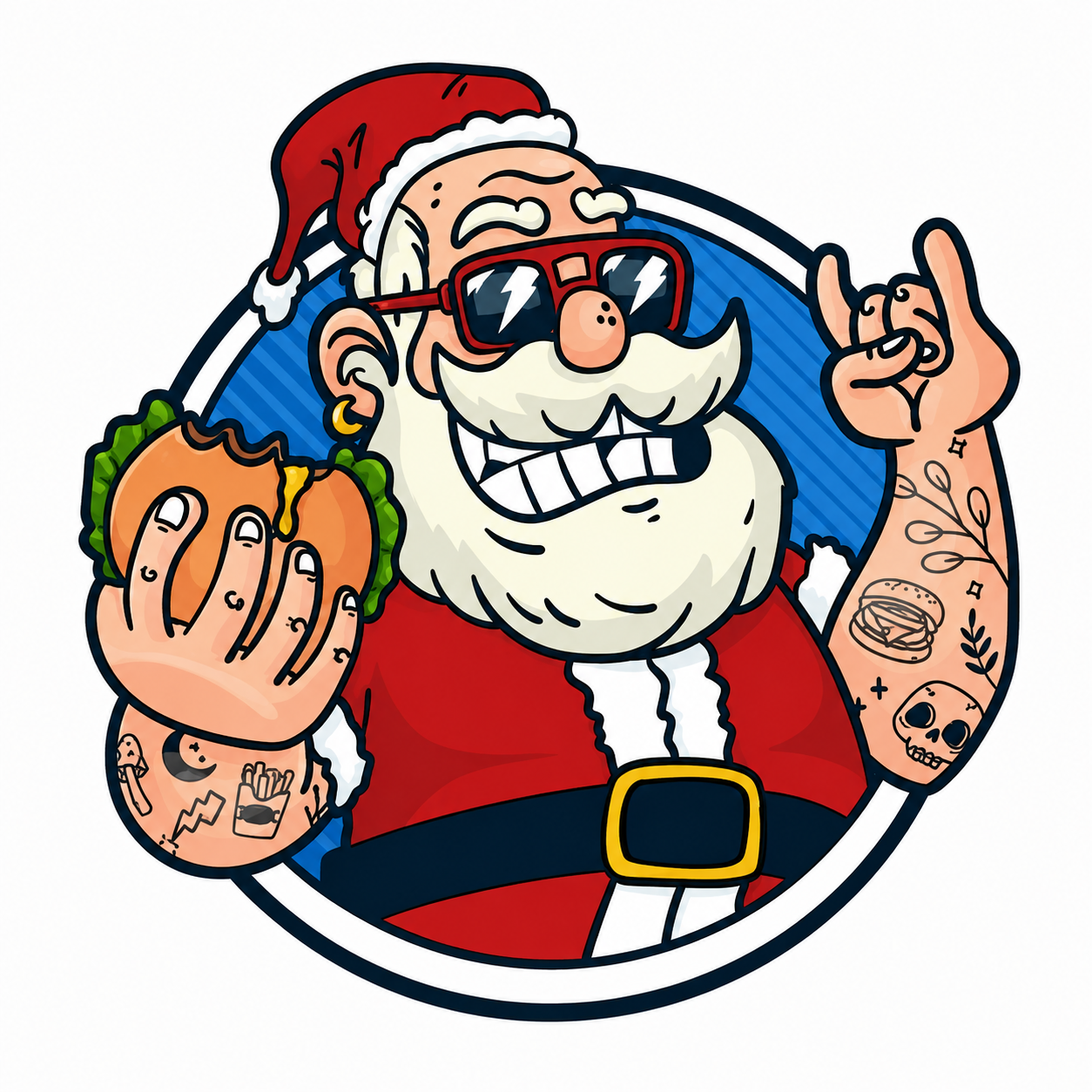 Hamburgueria Santa Claus Burger em Penedo RJ